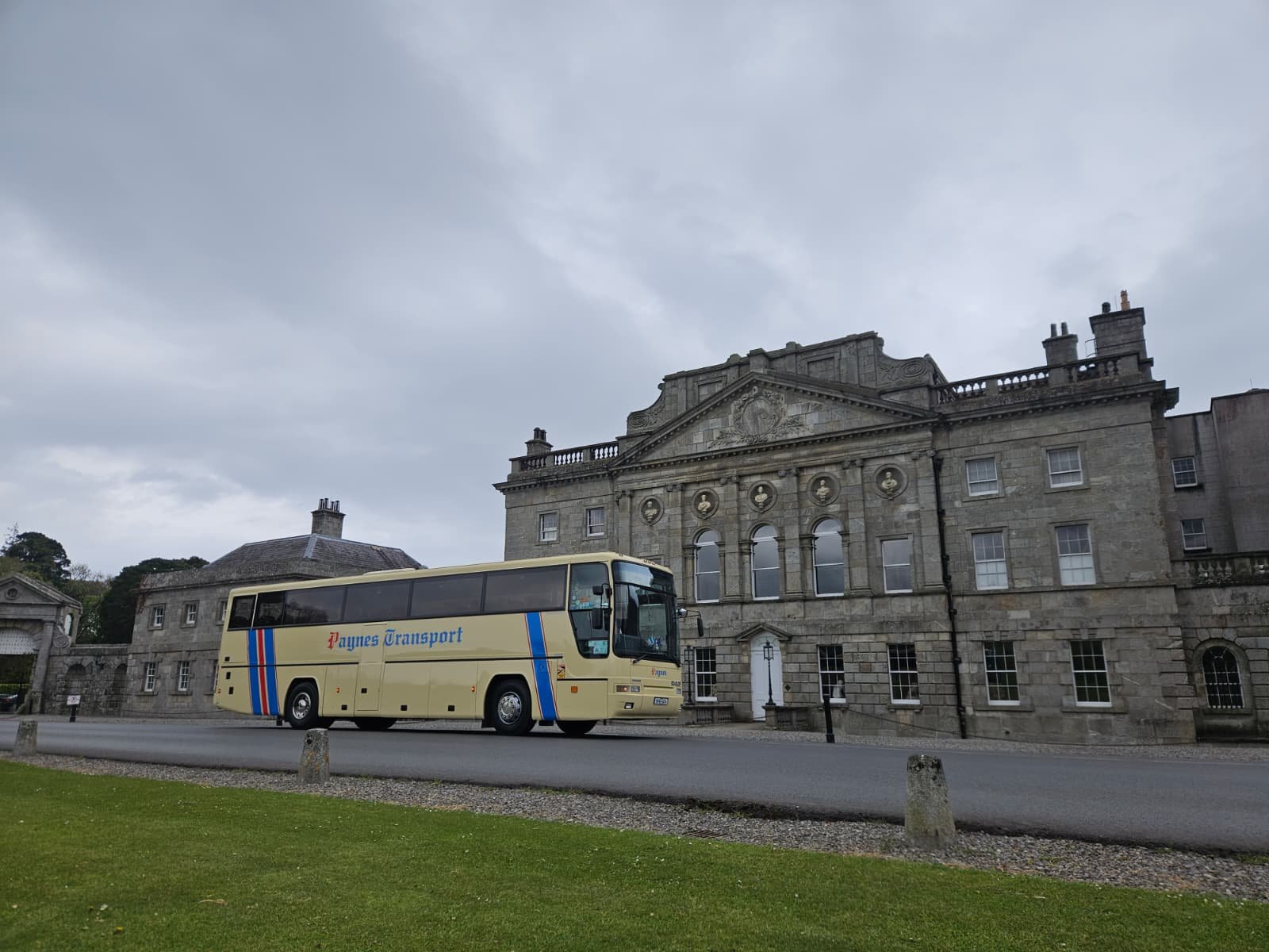 Coach at manor house