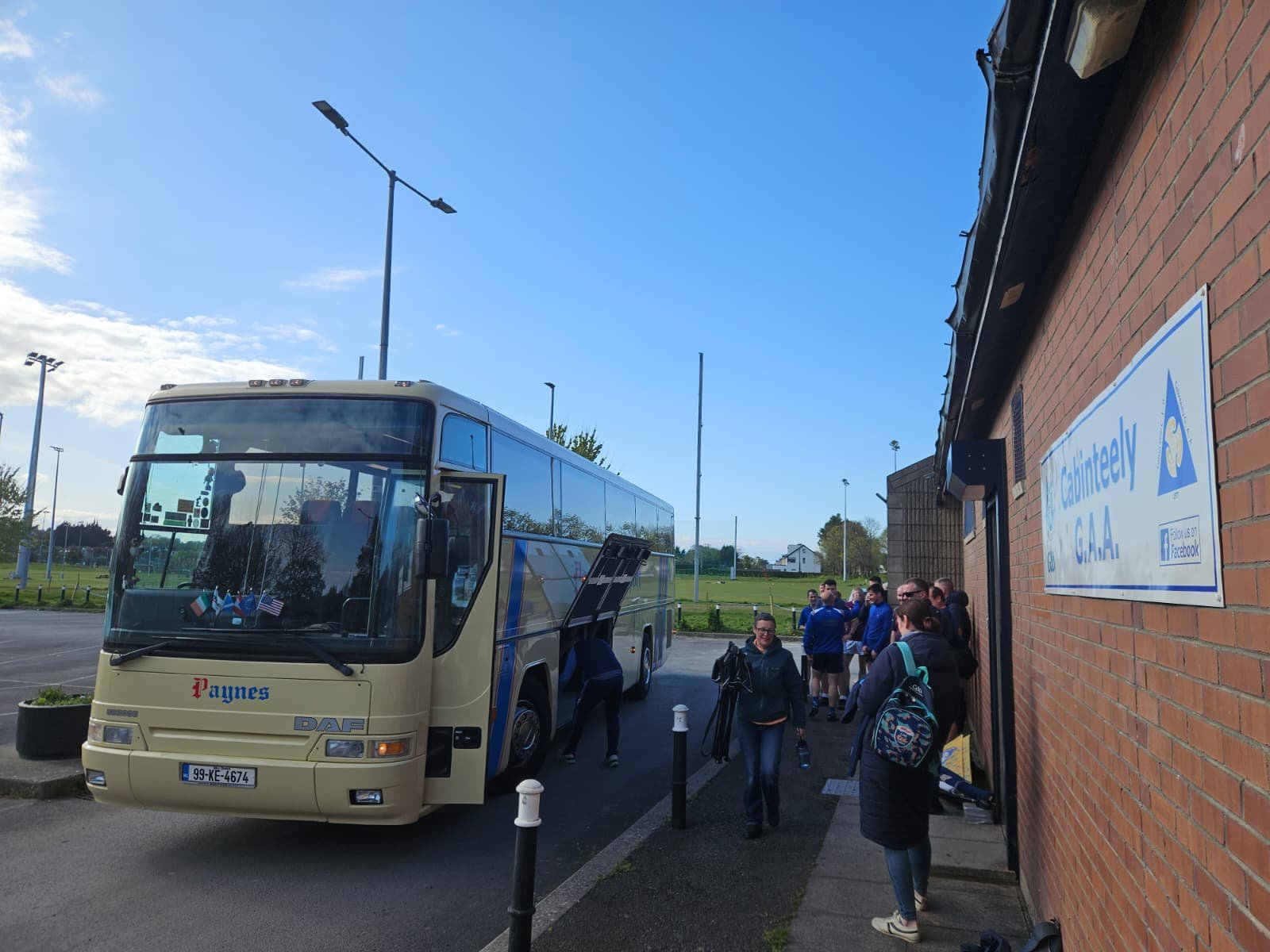 Coach at Carlingford harbour