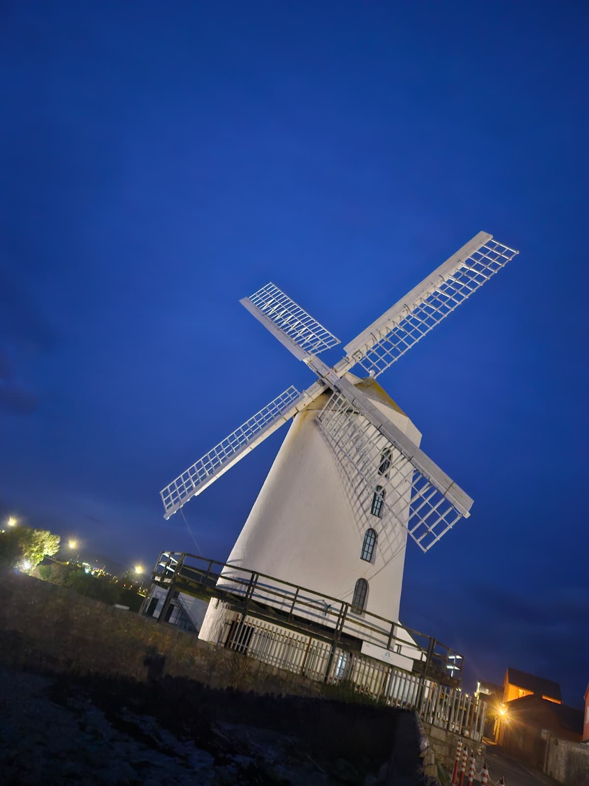 Blennerville Windmill at dusk