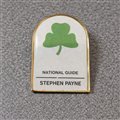 Stephen Payne National Driver Guide Badge